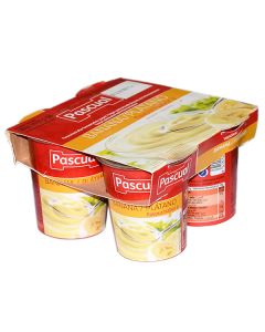 PASCUAL YOGHURT BANANA FLAVOR 125G X 4PC