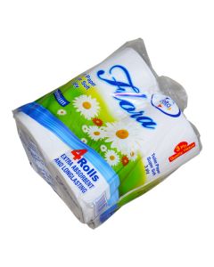 FLORAL TISSUE 3 PLY 4 ROLLS