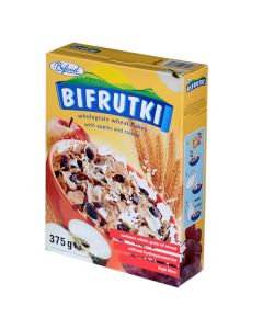 BIFOOD BIFRUTKI WHEAT FLAKES 375G