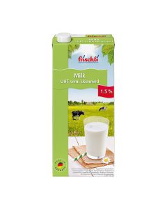 FRISCHLI UHT SEMI SKIMMED MILK 1L