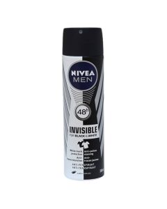 NIVEA MEN DEO SPRAY INVISIBLE BLACK & WHITE 150ML  