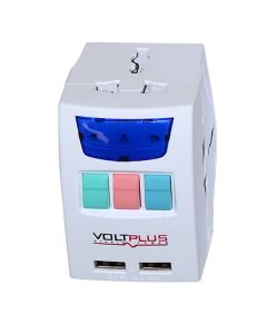 VOLTPLUS UNIVERSAL ADAPTER WITH BS PLUG VP-UA134
