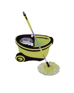 MOP WITH BUCKET & WHEEL MIX COLOR 