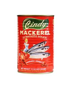 CINDY MACKEREL IN TOMATO SAUCE 425G  