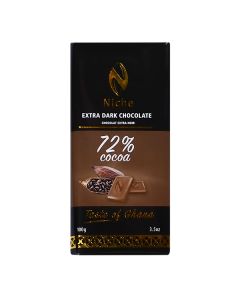 NICHE EXTRA DARK 72% CHOCOLATE 100G  