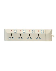 PHILIPS EXTENSION SOCKET 4 WAY/4M CORD  SPN1641WV-56