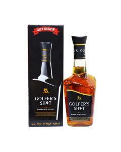 GOLFER'S SHOT BARREL AGED WHISKY 42.8% 750ML  