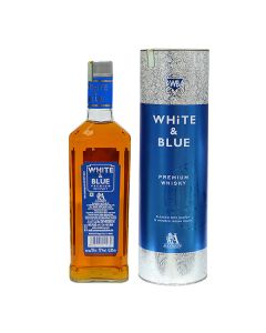 WHITE & BLUE PREMIUM WHISKY 42.8% 750ML