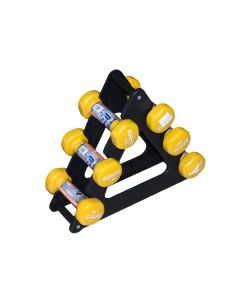 PROESCE NEOPRENE DUMBBELL 3-LEVEL STAND LKDB-203
