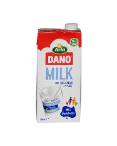 DANO MILK UHT FULL CREAM 3.5% FAT 1L