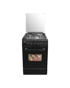 OCEAN STAND UP GAS COOKER 4 BURNER BLACK OCGM5640