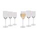 AVIOS WINE GLASS SETS ELEGANT DESIGN 6PCS W-25