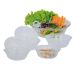 AVIOS SALAD GLASS BOWL SET 7PCS AV-SBS