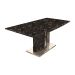 DINING TABLE MARBLE DESIGN BLACK
