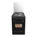 OCEAN STAND UP GAS COOKER 4 BURNER BLACK OCGM5640