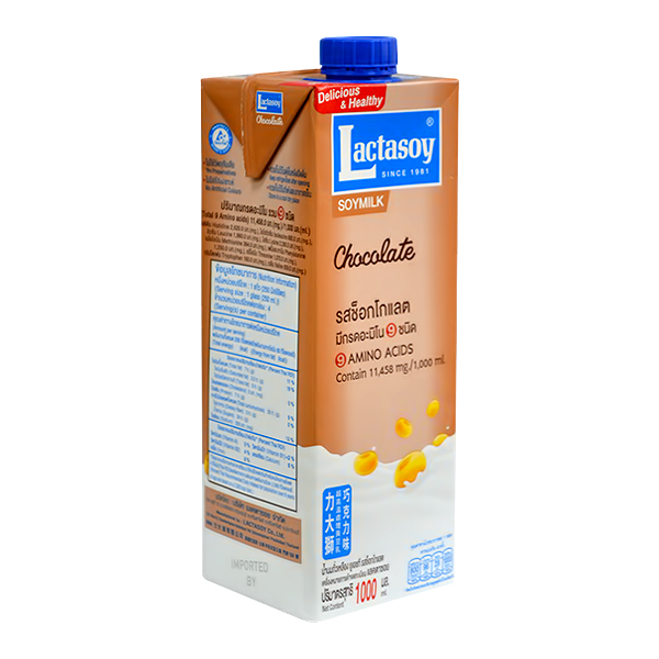 LACTASOY SOYMILK CHOCOLATE 1000ML