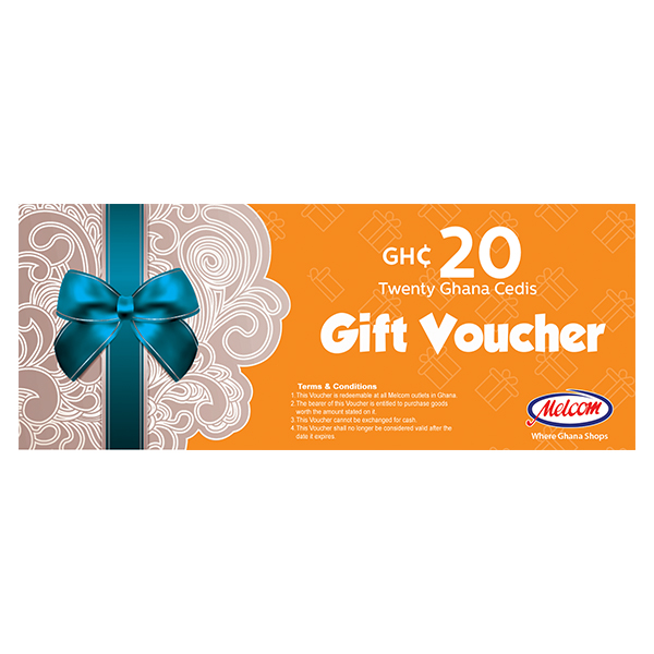 MELCOM GIFT VOUCHERS GHC 20