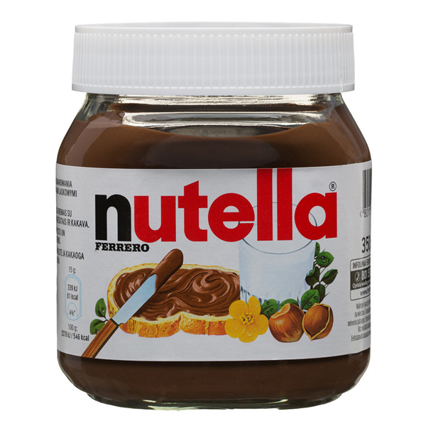 NUTELLA CHOCOLATE SPREAD 350G