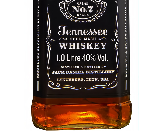 JACK DANIEL'S OLD NO. 7 WHISKY 40% 1L  