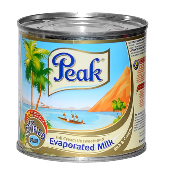 PEAK EVAPORATED MILK 170G